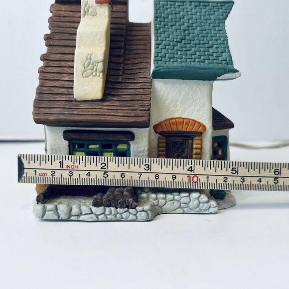 Our Town Porcelain Collectable 1st Edition The Miller House 1993 In Box VTG - Picture 10 of 15